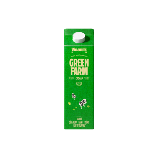  Sữa tươi thanh tr&ugrave;ng Green Farm Rất &iacute;t đường 