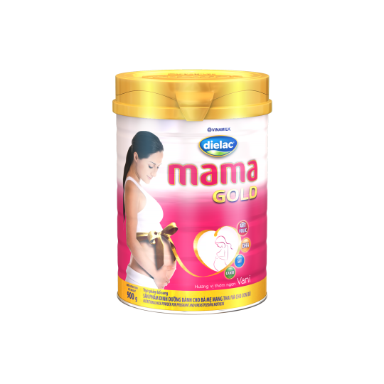 Sữa bột mẹ bầu Dielac Mama Gold Hương Vani